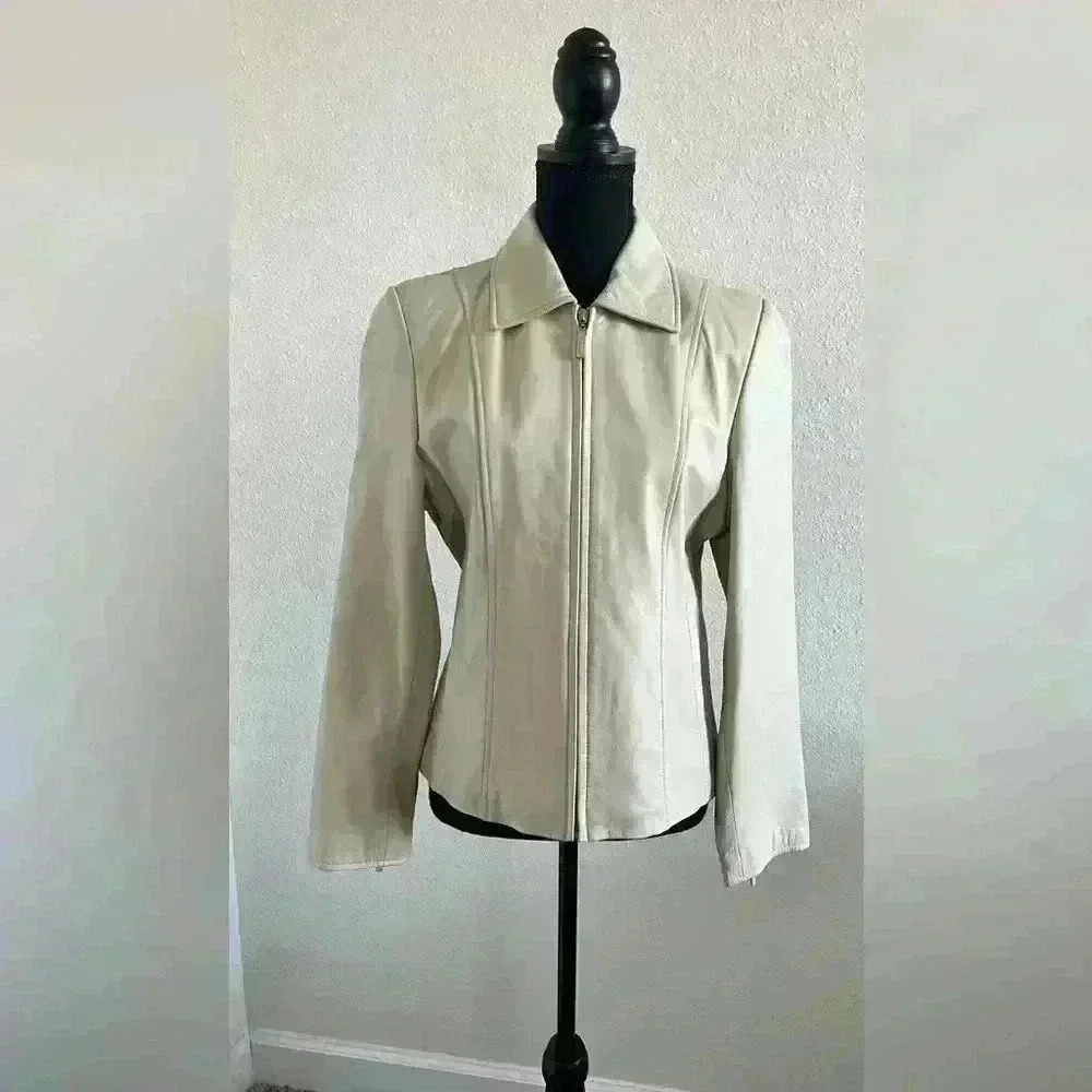 VINTAGE Pamela McCoy Genuine Leather Jacket ~ Small ~ Incredible Condition!